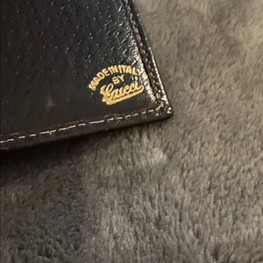 SALE!! Gucci Beige GG Canvas Brown Leather wallet and/or Organizer - Picture 2 of 13